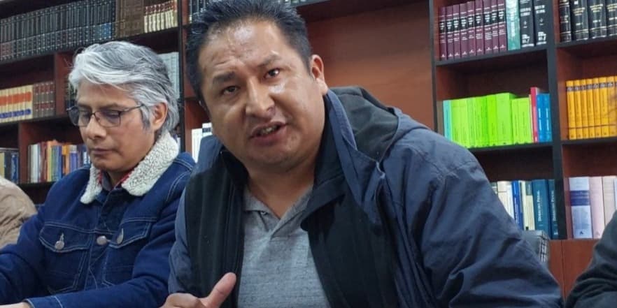DIRIGENTE “EVISTA” NIEGA AMENAZAS A VOCALES DEL TSE Y ARREMETE CONTRA LA PRENSA