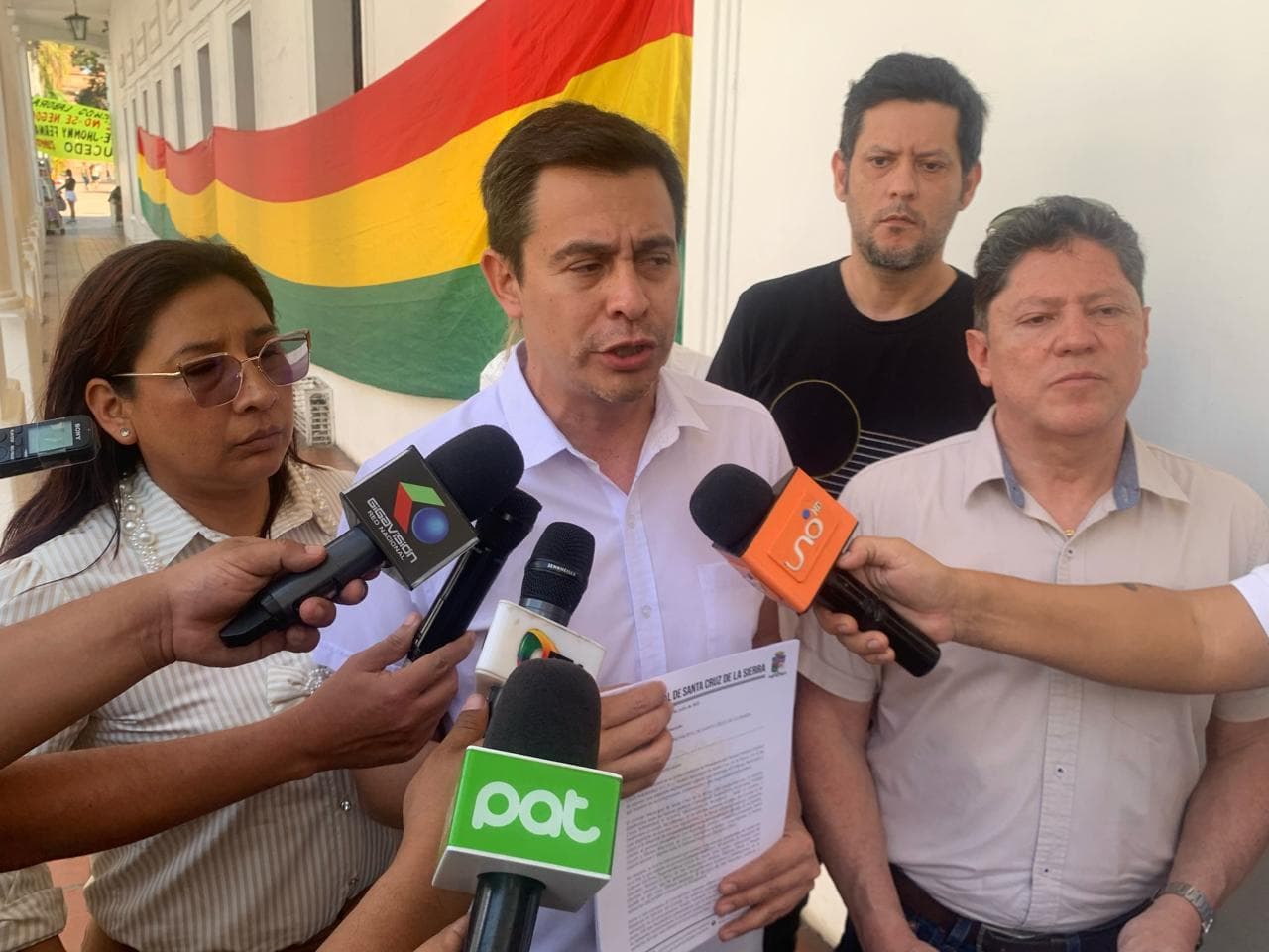 PRESIDENTE INTERINO DEL CONCEJO MUNICIPAL PIDE AL ALCALDE VIABILIZAR EL TRABAJO DEL CONCEJO