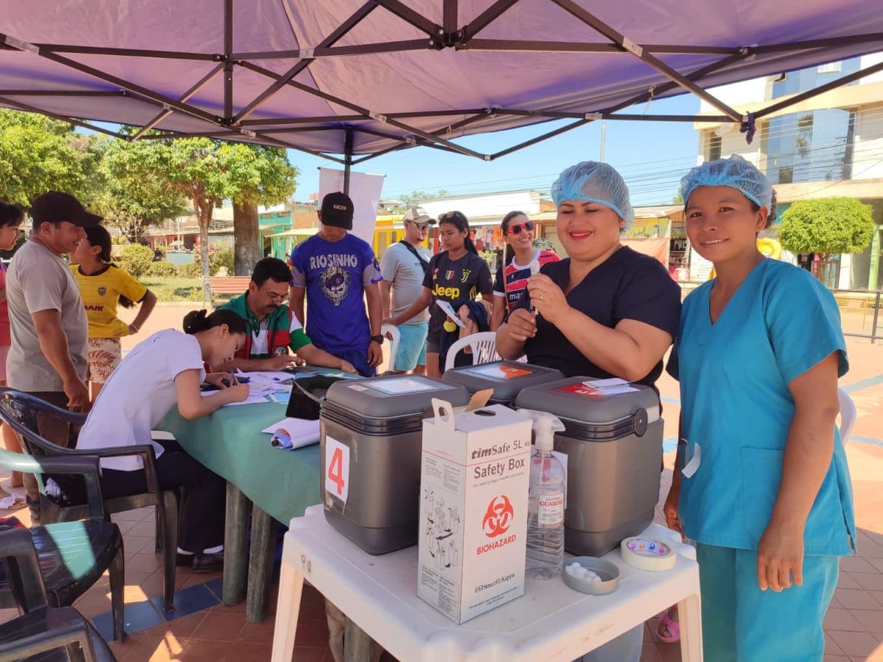 MÁS DE 7.200 PERSONAS FUERON VACUNADAS EN MUNICIPIOS FRONTERIZOS DURANTE EL DÍA “V” CONTRA EL SARAMPIÓN