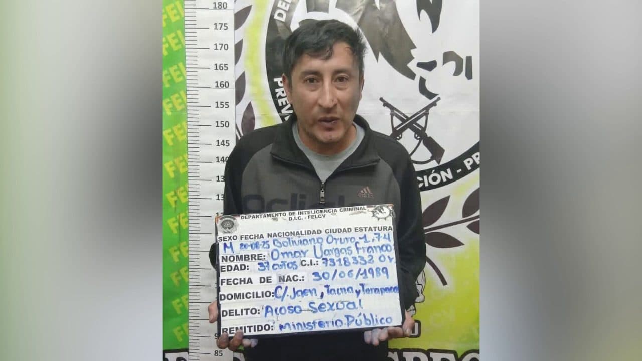 ORURO: ENVÍAN A LA CÁRCEL A ACOSADOR DE PERIODISTA