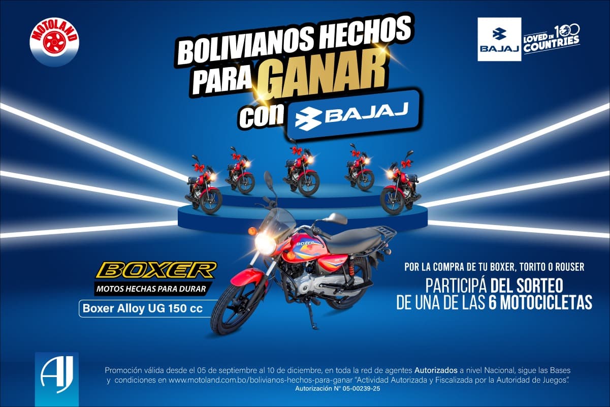 MOTOLAND LANZA LA CAMPAÑA “BOLIVIANOS HECHOS PARA GANAR”