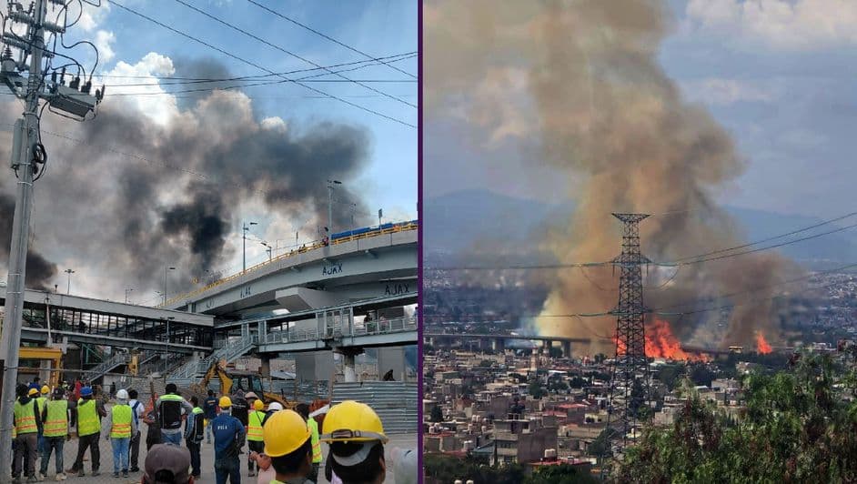 EXPLOSIÓN DE CAMIÓN CISTERNA EN IZTAPALAPA DEJA 18 HERIDOS Y SEVEROS DAÑOS