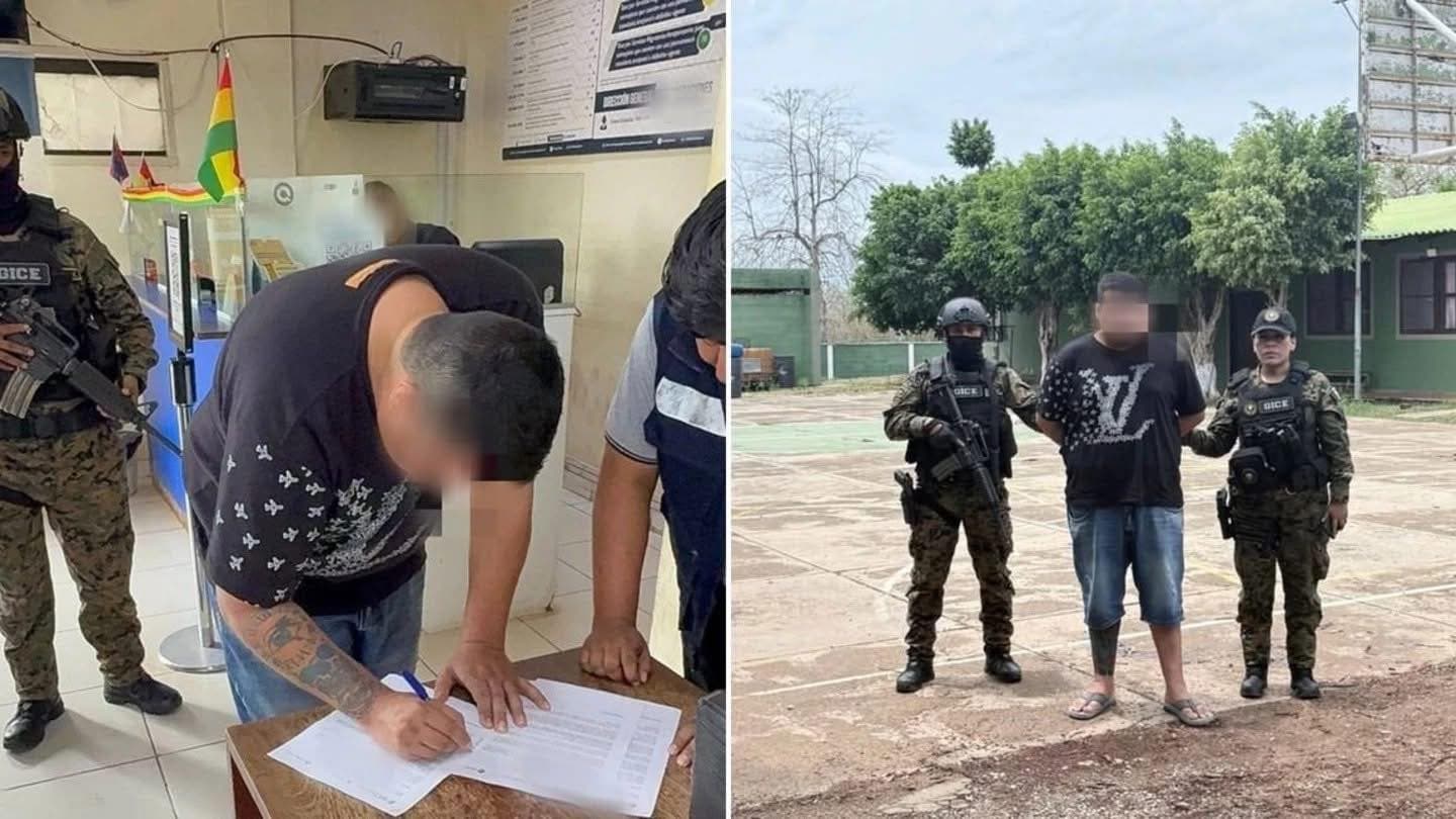 PRESUNTO MIEMBRO DEL PCC DETENIDO EN BOLIVIA ES EXTRADITADO A BRASIL