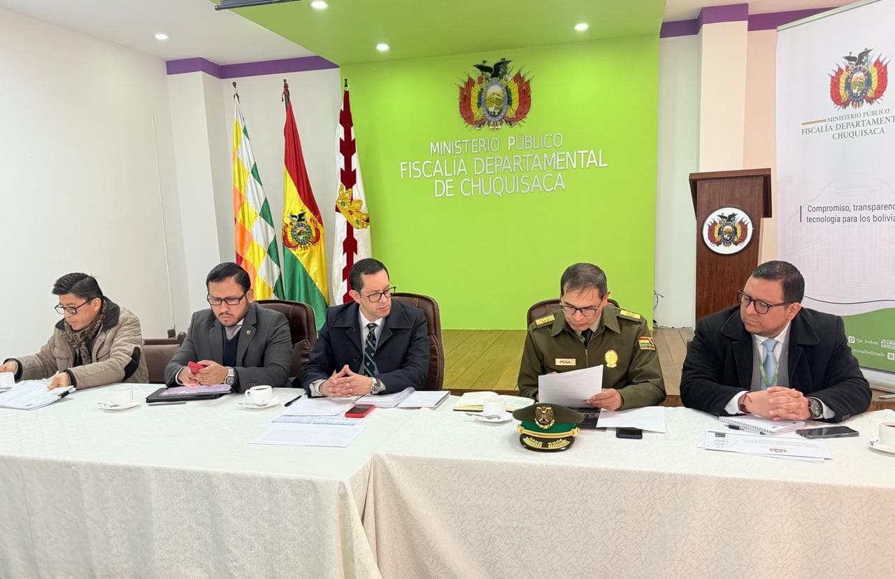 CHUQUISACA REFUERZA COORDINACIÓN PARA UNA SEGUNDA VUELTA ELECTORAL
