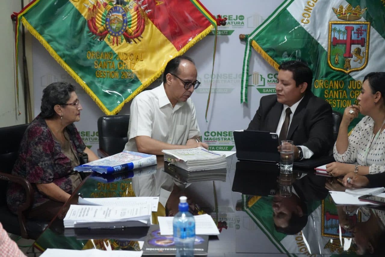 MAGISTRATURA INTENSIFICA SUPERVISIÓN EN SANTA CRUZ POR RETRASOS JUDICIALES