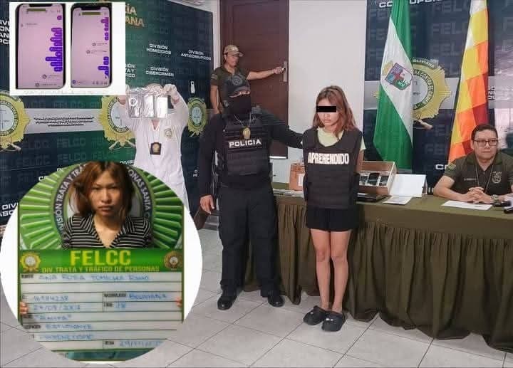APREHENDEN A ESTUDIANTE ACUSADA DE RECLUTAR A MENORES PARA FINES DE EXPLOTACIÓN SEXUAL