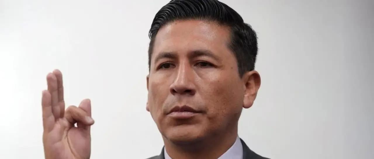 JORGE FRANZ GARCÍA PINTO ES DESIGNADO MINISTRO DE JUSTICIA EN REEMPLAZO DE FREDDY VIDOVIC