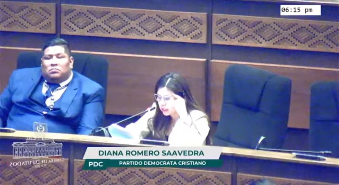 ESPOSA DE EDMAND LARA VOTA EN CONTRA DE CRÉDITO JICA: “NO QUIERO SER PARTE DE LA CORRUPCIÓN”