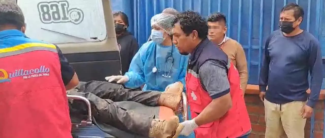 DOS MUERTOS Y VARIOS HERIDOS EN EL VIOLENTO DESBLOQUEO DEL BOTADERO DE COCHABAMBA