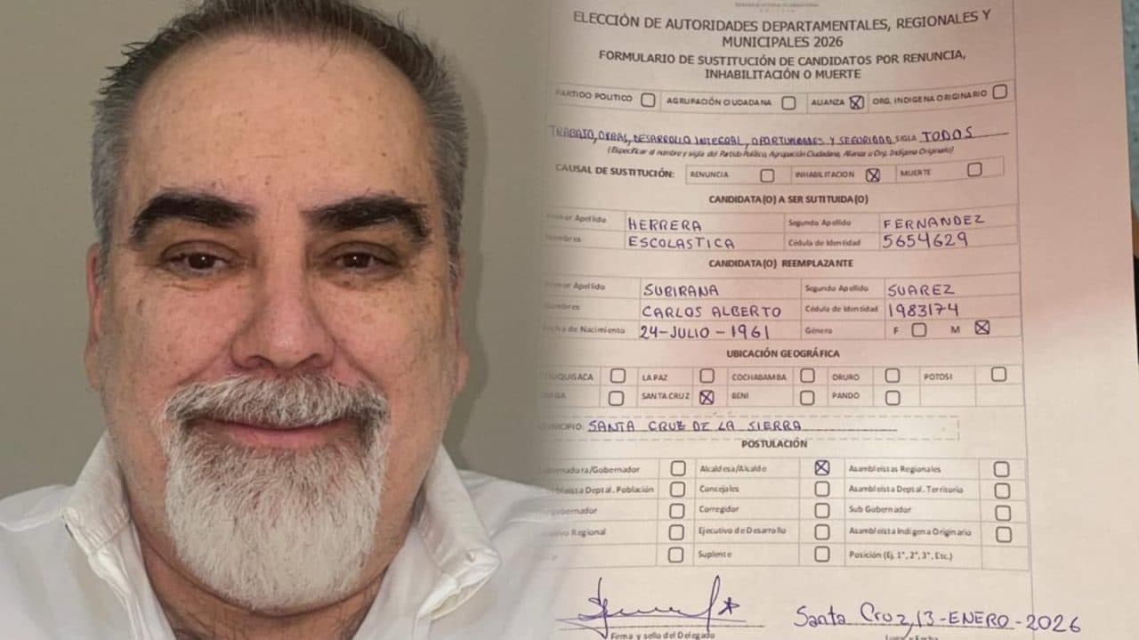 CARLOS SUBIRANA ASUME LA CANDIDATURA A LA ALCALDÍA DE SANTA CRUZ POR LA ALIANZA ‘TODOS’