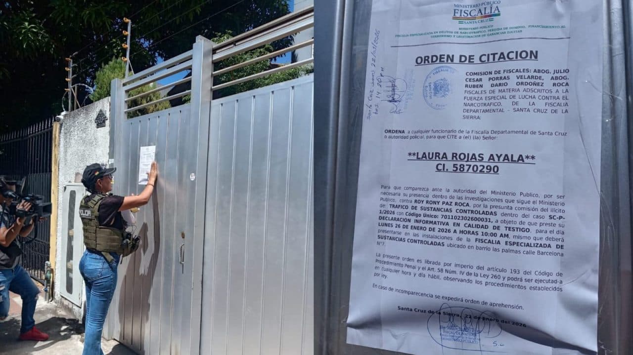 FELCN CITA A LAURA ROJAS A DECLARAR