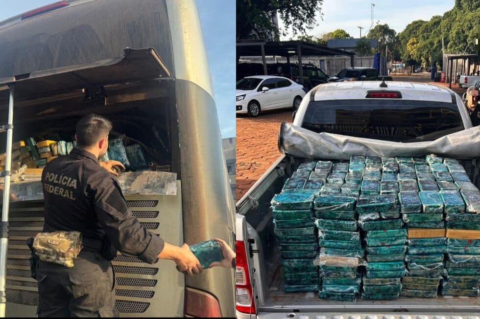 BRASIL: DECOMISAN 745 KILOS DE COCAÍNA EN UN BUS CON 30 BOLIVIANOS A BORDO
