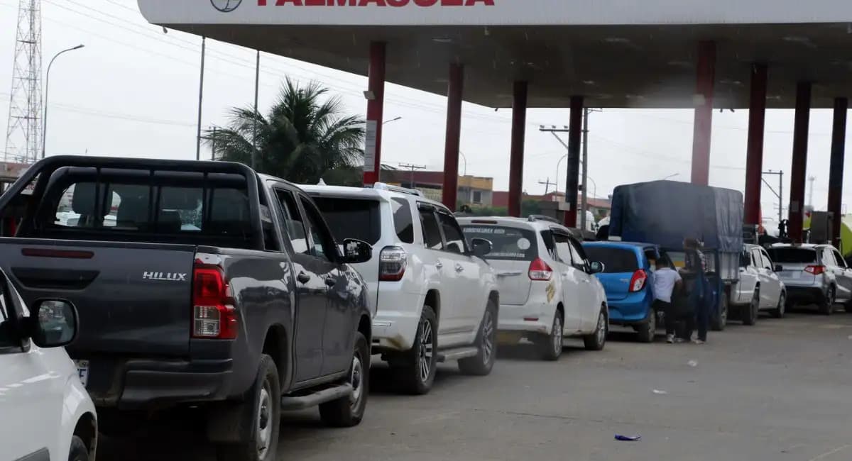 SURTIDORES REGISTRAN LARGAS FILAS POR COMBUSTIBLES