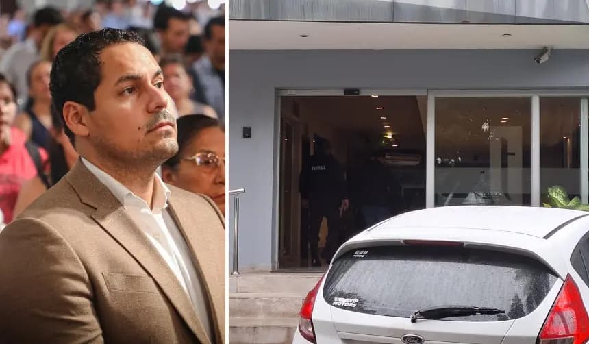 SANTA CRUZ: ALLANAN VIVIENDA DE ANTONIO TALAMÁS POR CASO DE VIOLENCIA FAMILIAR