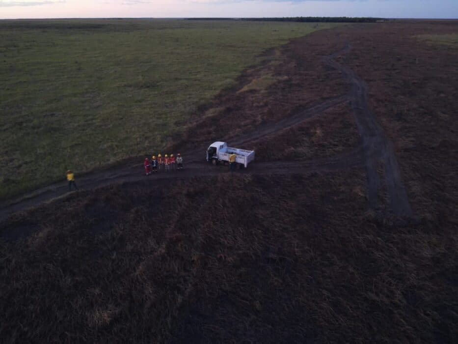 OTUQUIS CONCENTRA EL ÚNICO INCENDIO ACTIVO EN SANTA CRUZ CON MÁS DE 20 MIL HECTÁREAS AFECTADAS