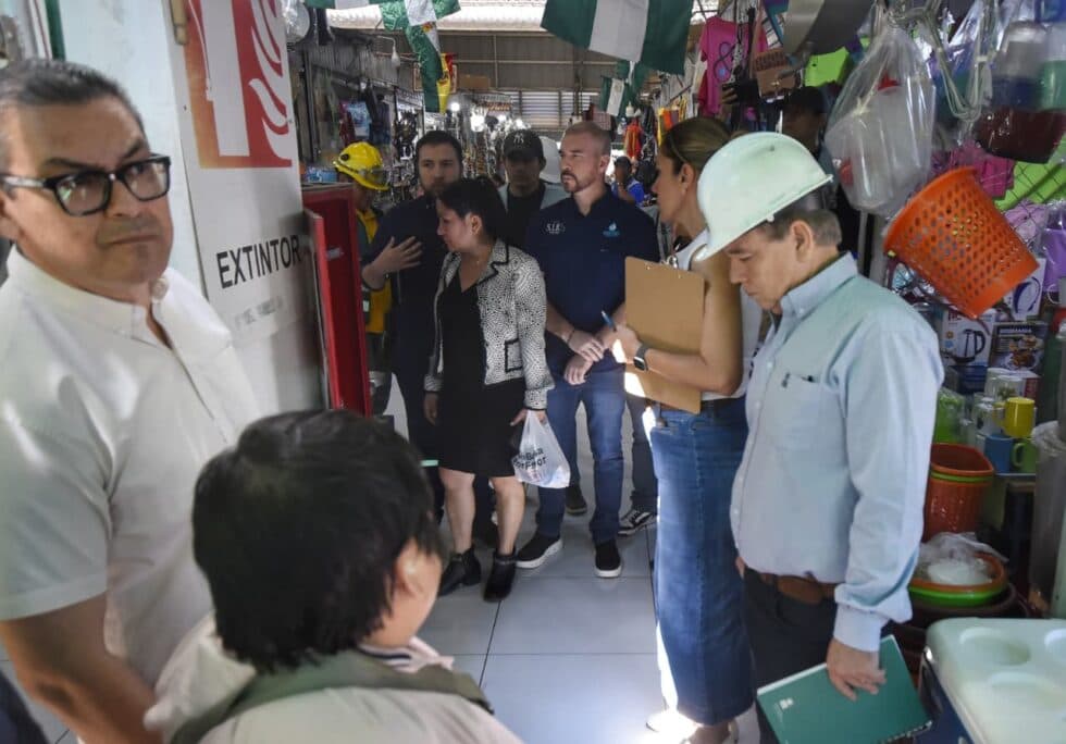 ALCALDÍA INSPECCIONA EL NUEVO MERCADO LA RAMADA Y DETECTA RIESGOS EN SISTEMAS ELÉCTRICOS Y CONTRA INCENDIOS