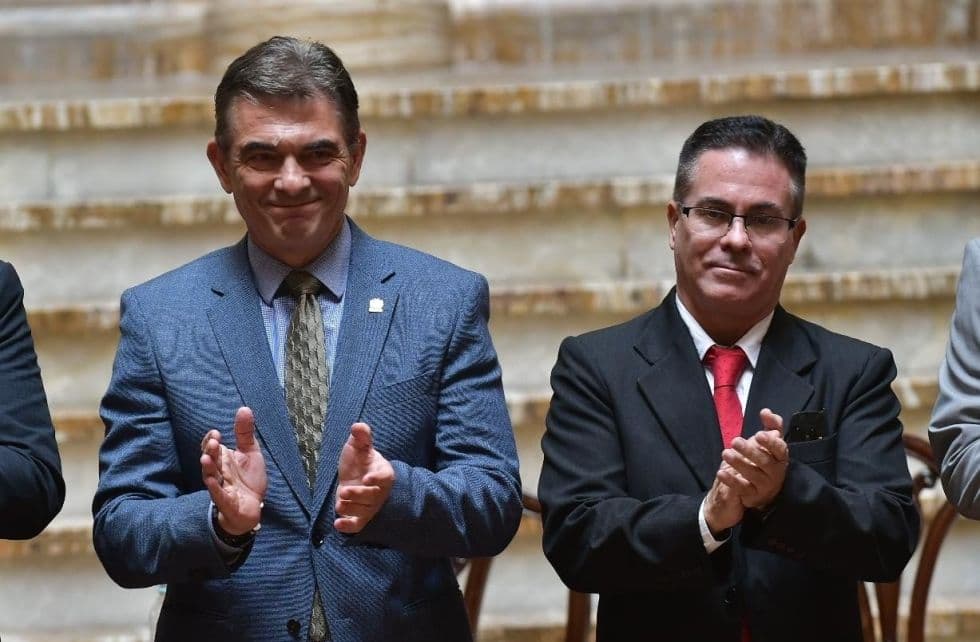 PAZ RECONOCE A URIOSTE Y LE FIJA CUATRO DESAFÍOS AL FRENTE DE LA FISCALÍA