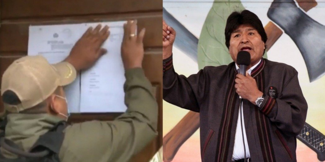 EVO MORALES RECIBIÓ  NOTIFICACIÓN PARA  DECLARAR POR ESTUPRO AGRAVADO Y TRATA Y TRÁFICO
