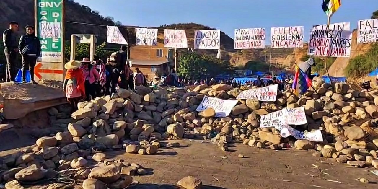 A 10 DÍAS DE BLOQUEOS VUELVEN A CORTAR  BULO BULO, SANTA ROSA DEL SARA Y VINTO