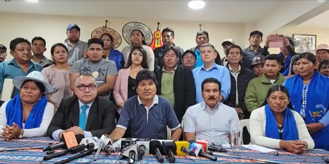 EVO DICE QUE EL CASO DE ESTUPRO FUE DESESTIMADO POR LA FISCALÍA EN 2020