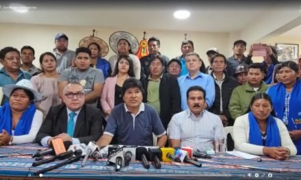 EVO DICE QUE EL CASO DE ESTUPRO FUE DESESTIMADO POR LA FISCALÍA EN 2020