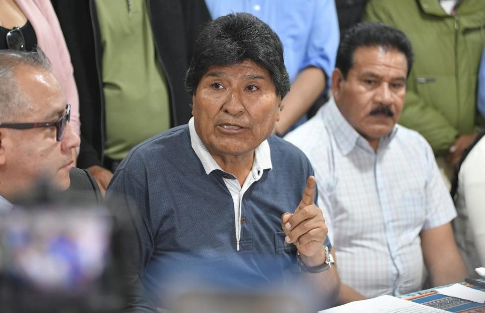 EVO NO SE PRESENTA A DECLARAR EN LA FISCALÍA DE TARIJA