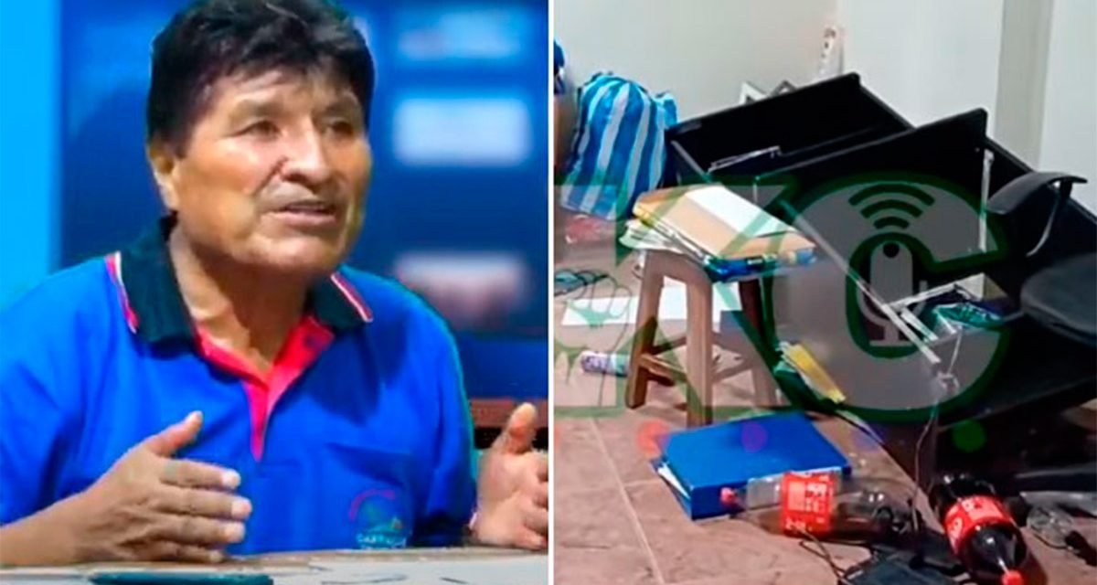 EVO DENUNCIA EL SAQUEO DE LA FEDERACIÓN TRÓPICO Y DICE ‘HA VUELTO EL FASCISMO’