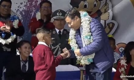 ARCE DA INICIO AL PAGO DEL BONO JUANCITO PINTO 2024 E INSTA ‘A LOS NIÑOS NO SE TOCAN’