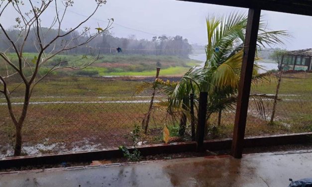 REPORTAN LLUVIAS EN LA COMUNIDAD PISO FIRME, EN BAJO PARAGUÁ