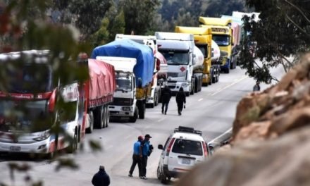 TRANSPORTISTAS CLAMAN POR  CUARTO INTERMEDIO TRAS 15 DÍAS DE BLOQUEOS