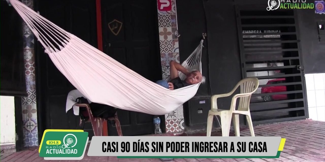 90 DÍAS EN SU HAMACA ESPERANDO JUSTICIA