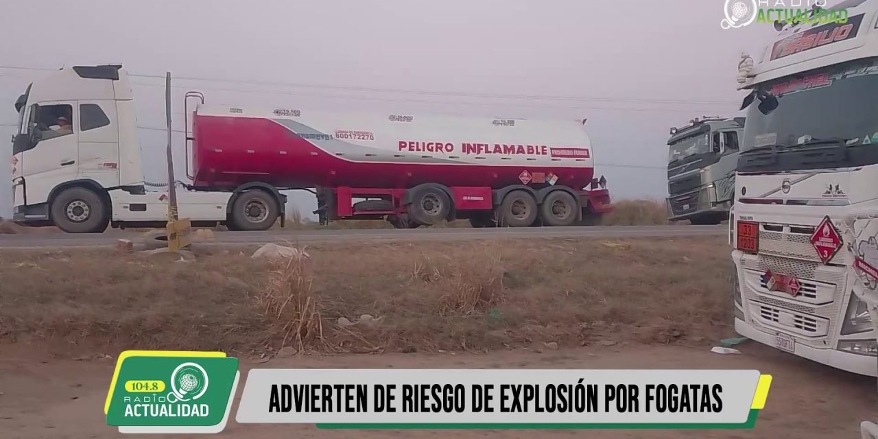 PIDEN A BLOQUEADORES DEJAR PASAR LAS CISTERNAS