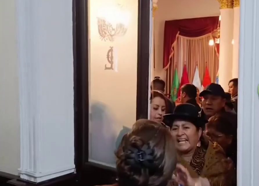 DIPUTADOS MASISTAS LLEGARON A LOS GOLPES EN ELECCIÓN DE JEFE DE BANCADA