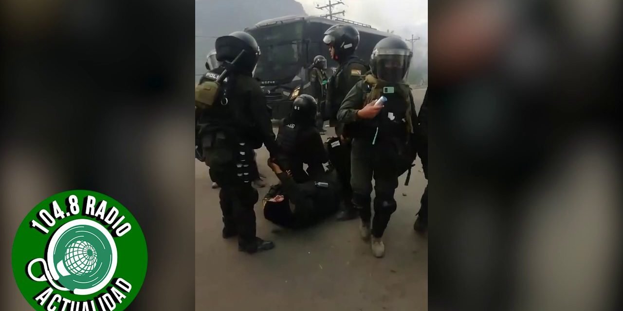 POLICÍA PIERDE PARTE DE LA PIERNA TRAS SER ALCANZADO POR UNA DINAMITA