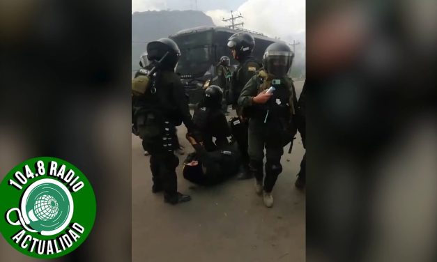 POLICÍA PIERDE PARTE DE LA PIERNA TRAS SER ALCANZADO POR UNA DINAMITA