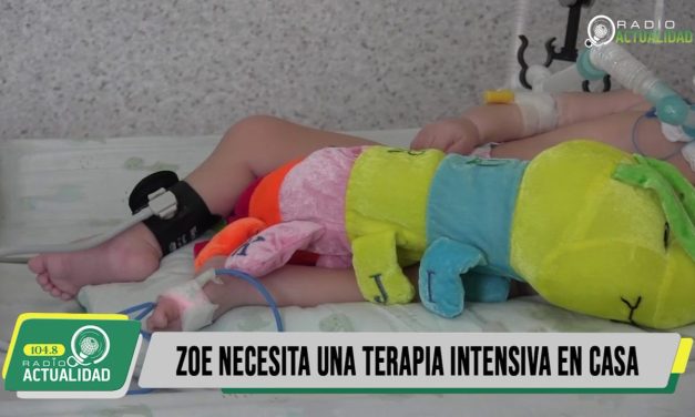 ZOE NECESITA UNA TERAPIA INTENSIVA EN CASA