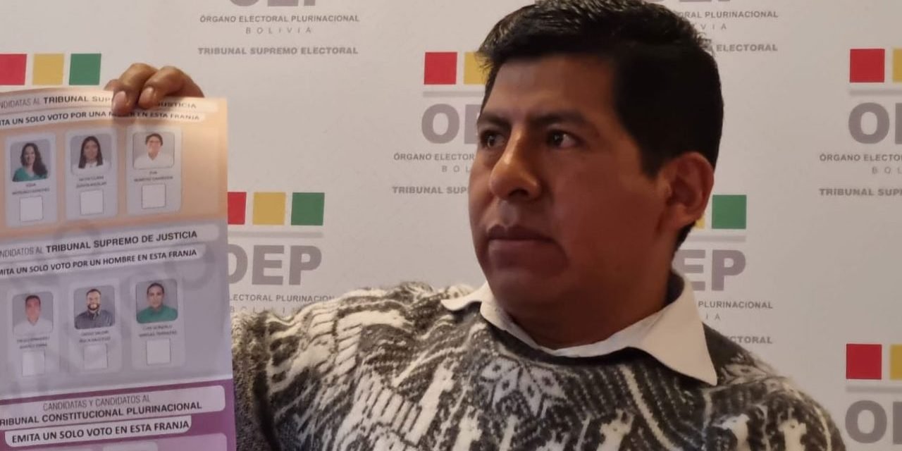 VOCAL REITERA ALERTA DE “ENORME RIESGO” DE PARALIZACIÓN DE LAS JUDICIALES POR UN AMPARO