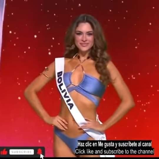 BOLIVIA EN EL TOP 12 DEL MISS UNIVERSO