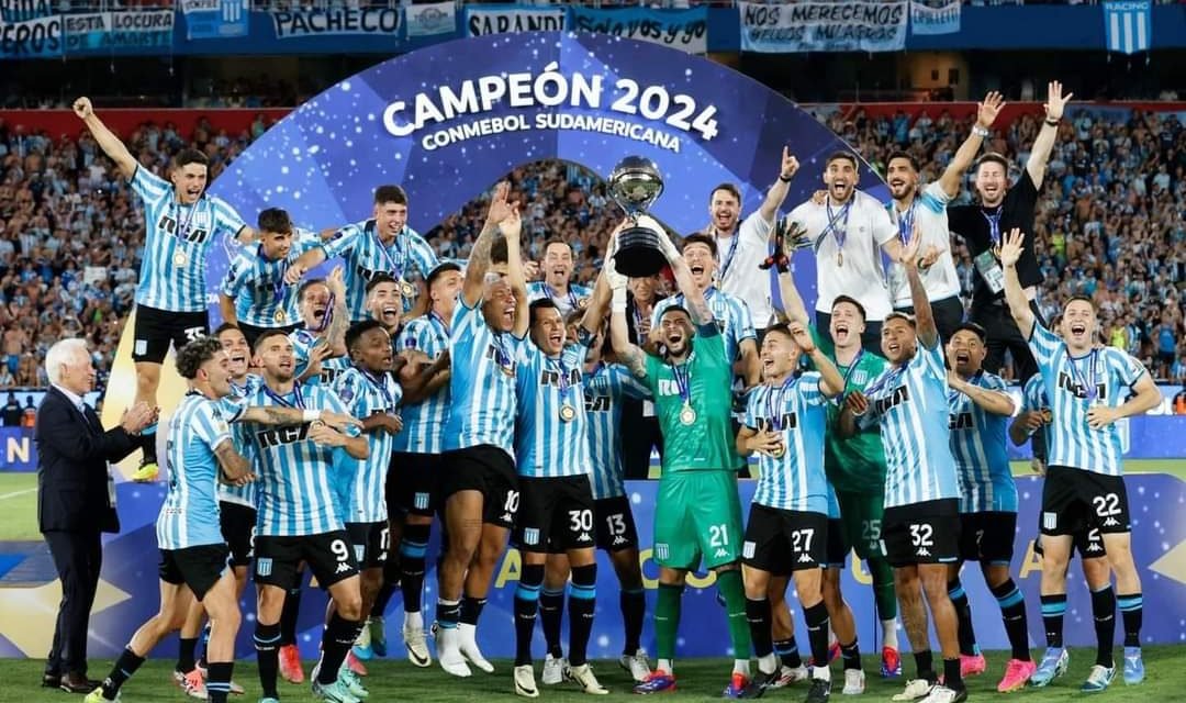 RACING CAMPEÓN DE LA SUDAMERICANA 2024