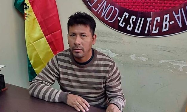 DETIENEN AL DIRIGENTE EVISTA HUMBERTO CLAROS EN COCHABAMBA