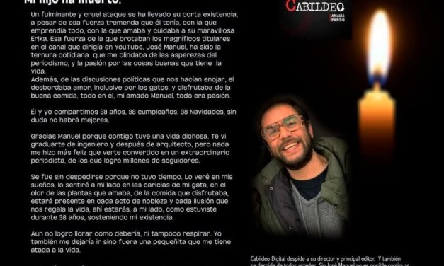 FALLECIÓ EL HIJO DE LA PERIODISTA AMALIA PANDO