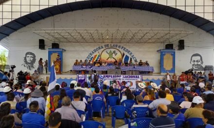 REUNIÓN EVISTA DEFINE NUEVA MARCHA A LA PAZ