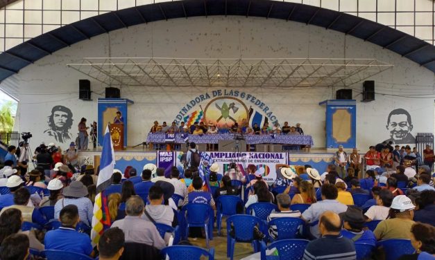 REUNIÓN EVISTA DEFINE NUEVA MARCHA A LA PAZ