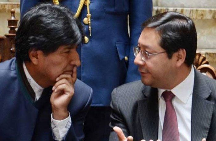 EVO ENVIA CARTA ALUCHO Y LO COMPARA CON JEANINE AÑEZ Y LO CULPA DE HERIR BOLIVIA