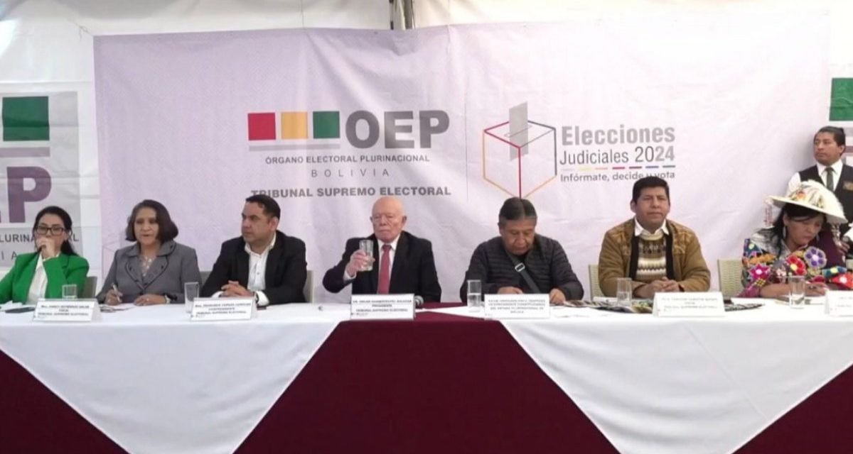RATIFICAN ELECCIONES JUDICIALES PARA EL 15 DE DICIEMBRE Y RECHAZAN FALLO DEL TCP
