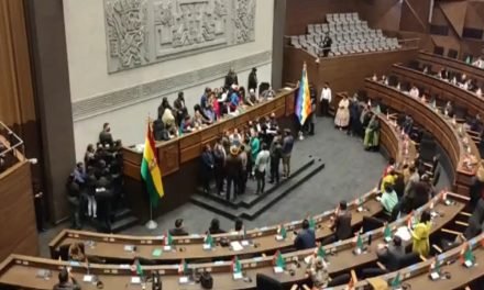 ENTRE GRITOS Y DESCONTENTO DEL EVISMO, OMAR YUJRA INSTALA LA PRIMERA SESIÓN EN DIPUTADOS