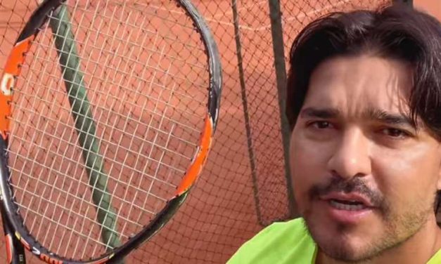 MARCELO MARTINS SE CONVIERTE EN TENISTA Y RETA A HUGO DELLIEN