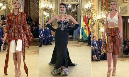 LA MODA BOLIVIANA LLEGA A MADRID CON LA  RIQUEZA DE SUS TEJIDOS