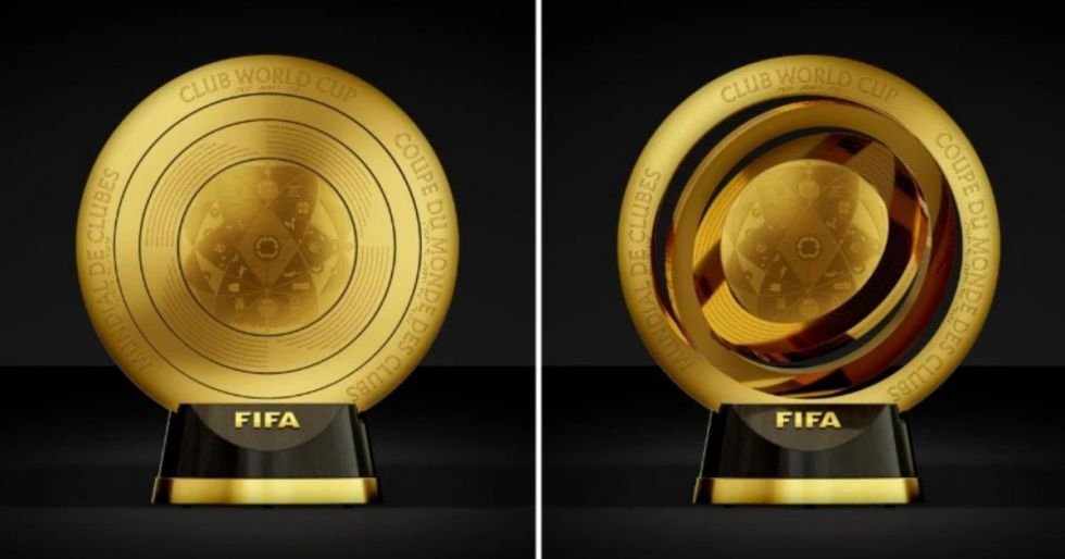 LA FIFA PRESENTA EL TROFEO PARA EL GANADOR DEL MUNDIAL DE CLUBES