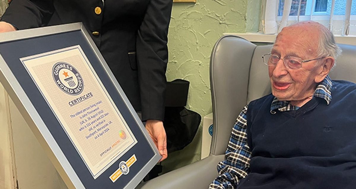 MURIÓ EL HOMBRE MÁS VIEJO DEL MUNDO A LOS 112 AÑOS